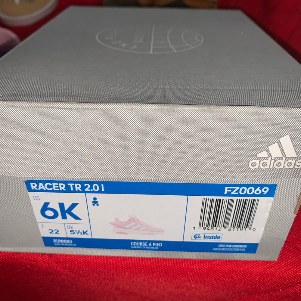 Toddler girls 6C adidas NEW IN BOX